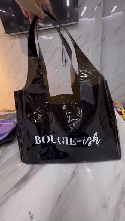 Bougie-ish PVC Tote Bag